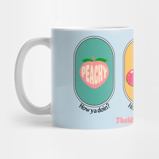 Peachy Keen, Cheery Cherry, Rotten to the Core Mug